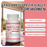 Tablet Pendukung Kesuburan Wanita Herbal, Pil Peningkat Kesuburan untuk Wanita, Mendapatkan Kehamilan Cepat, Suplemen Pendukung Ovulasi