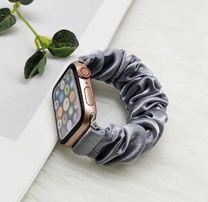 <span class=keywords><strong>Correa</strong></span> para <span class=keywords><strong>Apple</strong></span> <span class=keywords><strong>Watch</strong></span> de 40mm 44mm 42mm 38mm, Brazalete Elástico de Nailon, <span class=keywords><strong>Correa</strong></span> Scrunchie Solo Loop para iWatch Series 6 SE 5 4 3 - Product Image 6