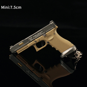 Súng Keychain TTI Keychain đạn Quà Tặng kim loại đồ chơi súng mô hình trang trí tinh tế thực tế Tạp Chí - Product Image 5