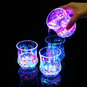 Vasos Luminosos Luckykoo, Vasos Intermitentes Activados por Líquido, Vasos Brillantes para Fiestas, <span class=keywords><strong>Tazas</strong></span> para Beber, Cerveza, para Clubes y Fiestas - Product Image 4
