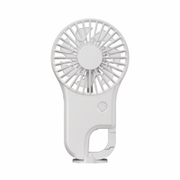2025 baru Carabiner genggam Mini kipas USB bahan PC Modern pengisi daya portabel kipas luar ruangan dengan hadiah Cetak
