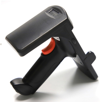 Escáner inalámbrico de largo alcance 860-960Mhz UHF 2,4G, código QR ABS portátil y lector de tarjetas RFID