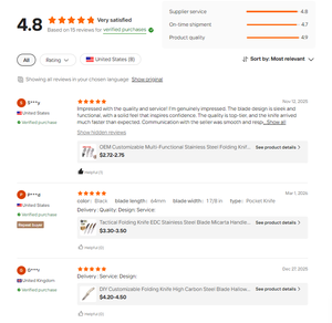 มีดพับพกพา <span class=keywords><strong>Sanrenmu</strong></span> 328M-PY2 สำหรับงานอุตสาหกรรม กิจกรรมกลางแจ้ง ตั้งแคมป์ และยุทธวิธี ผลิตโดยโรงงานมืออาชีพ OEM พร้อมใบมีด 12C27 - Product Image 6