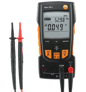 มัลติมิเตอร์ดิจิตอล Testo 760-1 รุ่นยอดนิยม พร้อมจอแสดงผลดิจิตอล Testo 760-2-3 แอมมิเตอร์ สินค้าใหม่พร้อมส่ง - Product Image 2
