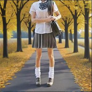 Chaussettes en coton pour femmes, extra longues, au-dessus du genou, style japonais Lolita, blanches, amples et décontractées - Product Image 3