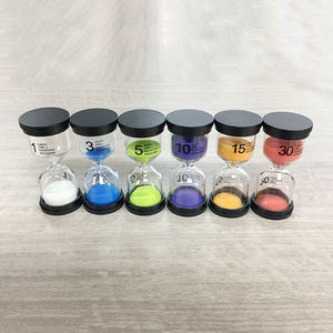 Reloj de Arena de Diseño Feng Shui Hecho a Mano, 1-30 Minutos, 6 Piezas, 1 Juego - Product Image 2