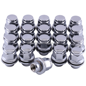 20pcs 12x1.5 Chrome Mag bánh xe <span class=keywords><strong>Nut</strong></span> 1.47 "Chiều dài máy giặt <span class=keywords><strong>Lug</strong></span> <span class=keywords><strong>NUT</strong></span> - Product Image 1