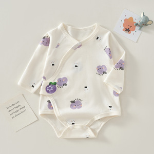 Body de Bebé de Manga Larga, Mono de Algodón Puro, Ropa Unisex para Otoño e Invierno - Product Image 1