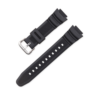 Correa de Goma Transpirable Inteligente de Alta Calidad de 18 mm para <span class=keywords><strong>Casio</strong></span> AE-1000W/AQ-S810W con Hebilla de Pin - Product Image 3