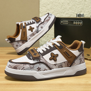2026 Original <b>Box</b> Designer logo Graffiti Fashion Trend Casual Skate Shoes Men's and Women's Sports Shoes Stylish Men's Shoes - Product Image 4