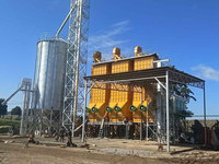 Riz Paddy Quinoa Graines De Tournesol Séchoir À Grains Machine avec Grand Petit Mini Four De Balle De Biomasse De Capacité