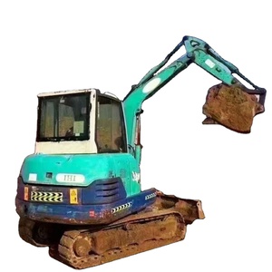Mini-excavatrice sur chenilles d'occasion CE EPA 3,5 tonnes avec attache rapide, brise-roche, pompe hydraulique KYB, moteur Doosan et accessoire tarière - Product Image 1
