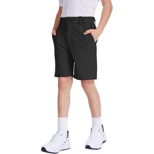 Shorts de golf pour jeunes garçons, taille mi-haute, séchage rapide, extensibles, en Spandex/Polyester, imprimés, style chino, 2T-18Y, uniforme scolaire, vêtements de sport - Product Image 2