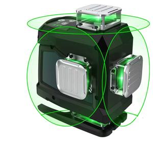 <span class=keywords><strong>Nivel</strong></span> Láser Profesional 4D <span class=keywords><strong>de</strong></span> 360 Grados con Batería <span class=keywords><strong>de</strong></span> Litio Recargable, Verde, 16 Líneas, Grado Industrial para Decoración - Product Image 2