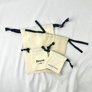 Promotion Custom Gift <b>Drawstring</b> <b>Bag</b> Cotton Dust <b>Bag</b> With Your Logo - Product Image 5