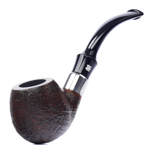 Xiaoxiong - Pipa de Tabaco Clásica de Madera de Briar Esmerilada, Tipo Curvo, con Filtro de 9 mm, Reutilizable, Portátil, Tradicional, para Hombre - Product Image 2