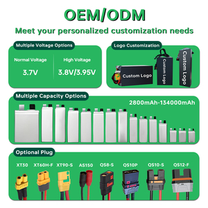 Batería de estado sólido de entrega directa de fábrica 5600mAh 8000mAh 8S 3S 330Wh/kg 3.95V 6S 15C Personalizada de alta densidad para drones 8000mAh-8S - Product Image 5