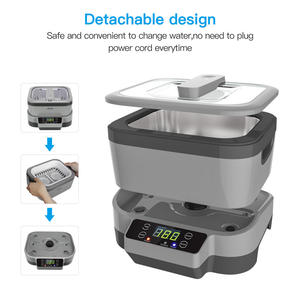 Pulitore a Ultrasuoni Skymen ODM 1.2L per Salone di <span class=keywords><strong>Manicure</strong></span>, Design Staccabile, Macchina per Pulizia Ultrasonica di Strumenti per Pedicure - Product Image 5