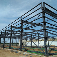 Estructura de Acero Moderna para Garaje, Cobertizo, Instalación Fotovoltaica en Azoteas, Construcción Rápida, Protección Ambiental
