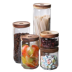 Ensemble de bocaux Mason pour épices domestiques avec plateau, pots à condiments, cuillères, pour sucre, poivre, assaisonnements, cuisine et fêtes - Product Image 2