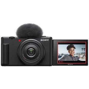 กล้องมิเรอร์เลส HD ZV-1F มากตัว vlogging พร้อมคุณสมบัติการบันทึกการจับภาพเมมโมรี่การ์ดที่เข้ากันได้กับสีดำและสีขาว ZV-1F NY - Product Image 6