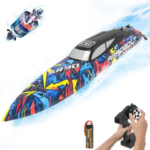 Lancha RC <span class=keywords><strong>de</strong></span> Alta Velocidad 70KM/H 200M con Inducción <span class=keywords><strong>de</strong></span> Agua, Barco <span class=keywords><strong>de</strong></span> Radiocontrol con Simulación <span class=keywords><strong>de</strong></span> Dirección, Lancha RC <span class=keywords><strong>de</strong></span> Alta Velocidad - Product Image 1