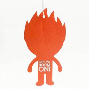 Ambientadores de Coche Colgantes de Cartón con Logotipo Personalizado, Regalos Publicitarios Automotrices Económicos - Product Image 3