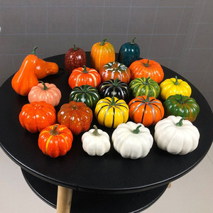 Calabazas de espuma artificiales al por mayor para el hogar, exhibiciones interiores, decoraciones - Product Image 1