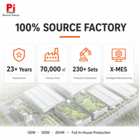Module d'axe linéaire à vis à billes de haute précision et haute rigidité Pi, module à course personnalisée, servomoteur, fabricant OEM pour machine CNC