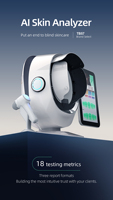 Máquina Analizadora de Piel 3D con IA 2026 para Diagnóstico Facial, Análisis de Humedad, Escáner Facial para Centro de Belleza