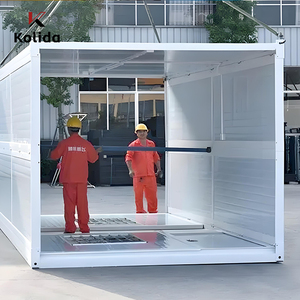Kolida Đương Đại nhỏ phẳng container nhà hiện đại không thấm nước Gấp thiết kế với vật liệu thép phiên bản tiêu chuẩn - Product Image 4