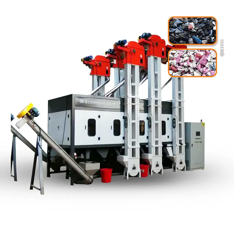 エネルギー炉プラントメーカーへの小型ごみ引火電気廃棄物中国のプラスチックソーターでの管理