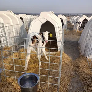 Chất lượng cao thoải mái bê hutch thiết bị nông nghiệp giá rẻ Nhựa Nhật ký bò thoải mái Chăn nuôi nhà với trẻ cừu