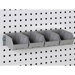 Barra de enganche para Picking Box Air Fami containers 445x9x85mm para pared perforada - Product Image 3