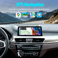 Pantalla Táctil Multimedia HD de 10.25 Pulgadas con CarPlay Inalámbrico y Android Auto para BMW X1 F48 2016-2017 Sistema NBT, Navegación para Automóvil, Pantalla Estéreo