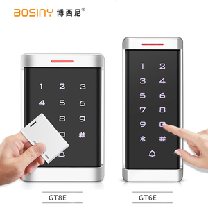 Clavier autonome de contrôle d'accès RFID 125Khz étanche <span class=keywords><strong>Wiegand</strong></span> <span class=keywords><strong>26</strong></span> sortie 2000 capacité utilisateur ABS rétro-éclairage contrôle d'accès tactile - Product Image 2