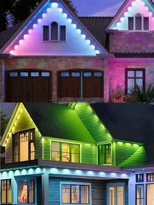 Wifi-điều khiển thông minh LED Strip Lights 15m RGB màu-thay đổi IP65 không thấm nước cho <span class=keywords><strong>Home</strong></span> mái hiên & Đảng trang trí 30LED mỗi mét - Product Image 5