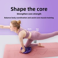 Alfombrilla y Cojín de Equilibrio Semicircular Grueso para Yoga, Fitness y Masajes, para Adultos y Niños