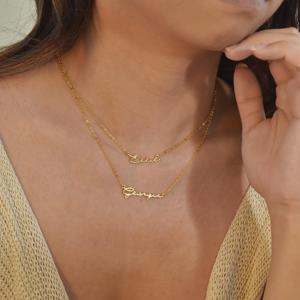 Collana Personalizzata in Acciaio Inossidabile con Nome, Regalo Personalizzato per Mamma, Collana con <span class=keywords><strong>Nomi</strong></span> dei Figli, Regalo per Lei - Product Image 5