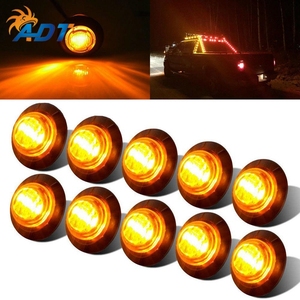 ไฟ LED ทรงกลมสำหรับรถบรรทุก 12V มีให้เลือก 3 สี ใช้เป็นไฟเลี้ยวและไฟหรี่ - Product Image 6