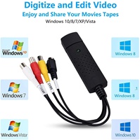 Tarjeta de captura de vídeo optimizada para red 1080P USB 2,0 60fps formato MP4 de grabación de videojuegos y audio doméstico de bajo precio