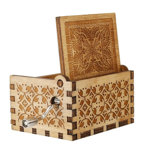 Di Music Box di legno regalo del bambino con musica personalizzata di dialogo canzone - Product Image 6