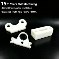 Services d'usinage CNC pour pièces en plastique POM, ABS et PE, composants de boîtier personnalisés pour appareils de beauté.