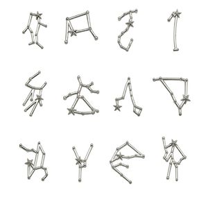 50 Set di Ciondoli Zodiacali Galleggianti: Gemelli, <span class=keywords><strong>Ariete</strong></span>, Bilancia, Toro e Altri Segni per Bracciali e Collane - Product Image 4