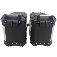 Valise latérale de moto en alliage d'aluminium 25L, boîte de rangement étanche pour voyage en moto, vente en gros d'usine