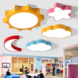 Đầy Màu Sắc Treo Ánh Sáng Màu Hồng Vòng Mặt Dây Chuyền Đèn Cho Phòng Khách Phòng Ngủ Nhà Hàng Trần Cao Chiếu Sáng Đèn Chùm - Product Image 2