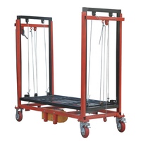 Échafaudage électrique de levage 1000 kg 110V/220V 12 m, plateforme de levage télécommandée, nouveau type d'échafaudage électrique pliable
