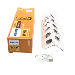 Bombillas Halógenas T10 para Luz de Estacionamiento/Tablero <span class=keywords><strong>PHILIPS</strong></span> PremiumVision 12961CP W5W 12V 5W W2.1x9.5d, Lámpara Indicadora ECE - Product Image 2