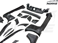 Othere Nouveau Kit Carbone Optimisé pour Tunnel de Vent, Capot Ventilé Large, Améliore la Force de Pression, Dissipation de Chaleur du Compartiment Moteur, Tuning Piste A90