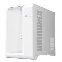 Boîtier PC Gaming Full Tower ATX M-ATX en Alliage d'Aluminium avec Affichage de Température et Panneau Frontal en Verre Trempé – En Stock